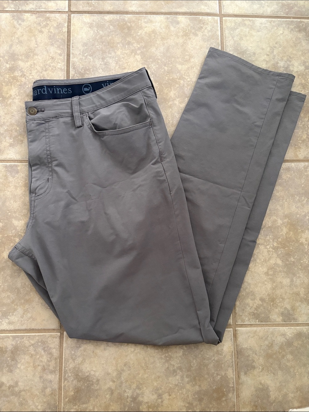 Vineyard Vines Men's Slate Gray Chinos